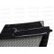 TD-style carbon fiber front grille for 2006-2009 Volkswagen Golf GTI (Emblem Shaved) 